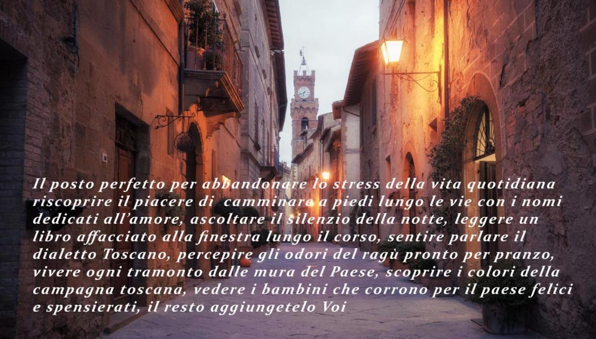 Pienzalettings "Casa Olivieri"アパートメント エクステリア 写真